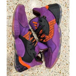 Adidas Men’s Harden Vol. 4 Harden Sauce Mcdonalds FX-2084 Purple No Box size 12